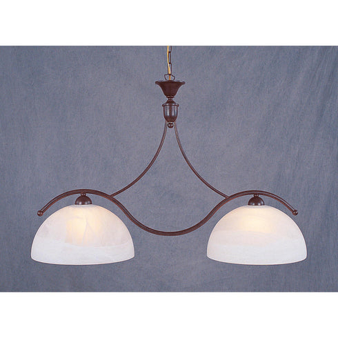 Elk European Crafted ISLAND LIGHT in Rust Finish Model: 1144/2
