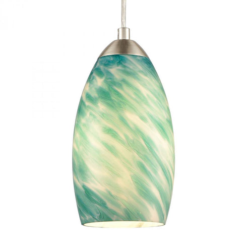 Elk Evening Sky MINI PENDANT in Satin Nickel Finish Model: 85281/1