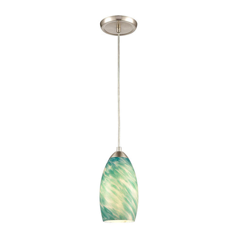 Elk Evening Sky MINI PENDANT in Satin Nickel Finish Model: 85281/1