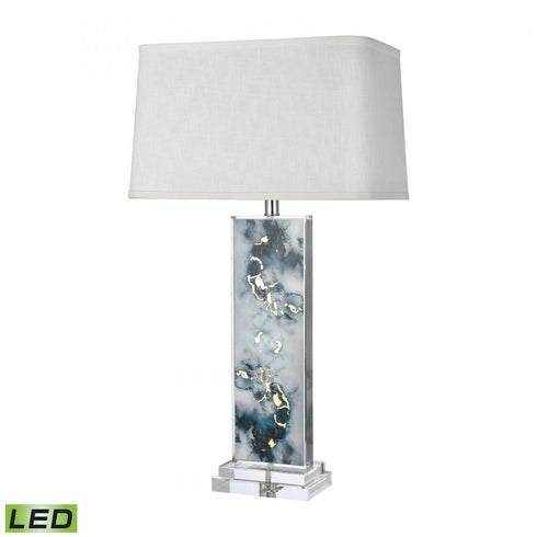 Elk Everette 31 Inch High 1 Light Table Lamp in Blue Includes LED Bulb Model: H0019-8002-LED