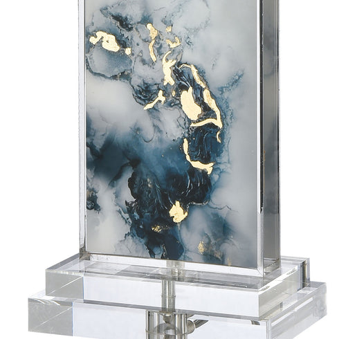 Elk Everette TABLE LAMP in Blue Finish Model: H0019-8002