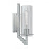 Elk Faceted 12.75 Inch High 1 Light Sconce in Brushed Nickel Model: 8143-BN-CL