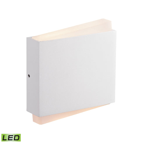 Elk Fairmont 1 Light SCONCE in Matte White Finish Model: WSL901-30-30