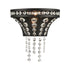 Elk Fantania 9 Inch High 1 Light Sconce in Matte Black Model: 82234/1