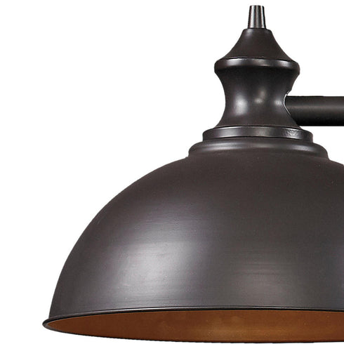 Elk Farmhouse ISLAND LIGHT in Oiled Bronze Finish Model: 65151-3