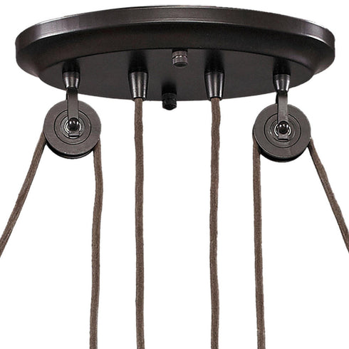 Elk Farmhouse ISLAND LIGHT in Oiled Bronze Finish Model: 65151-3