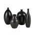 Elk Faye Vase Medium in Black (2 pack) (2 pack) Model: S0037-10196