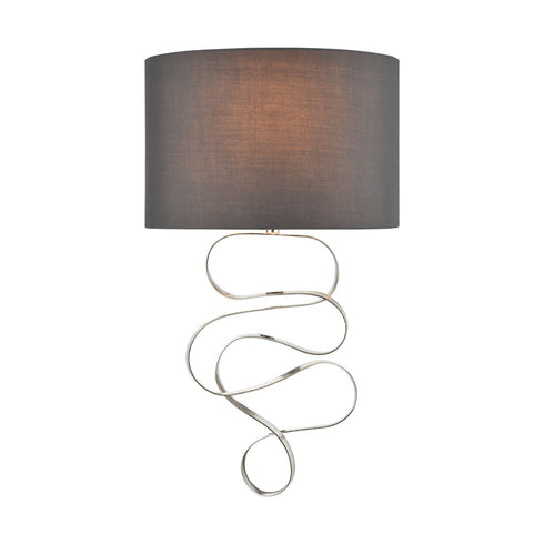 Elk Felicity SCONCE in Silver Leaf Finish Model: D4650SHORT