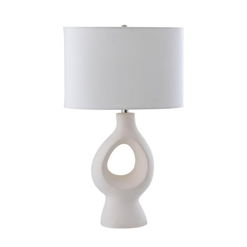 Elk Fenimore 27 Inch High 1 Light Table Lamp in White Model: H0809-11886