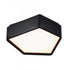 Elk Fenway 12.25 Inch Wide Integrated LED Flush Mount in Matte Black Model: 5395-MB-SO