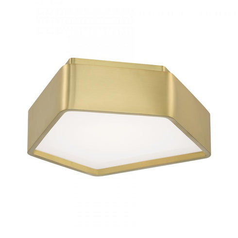 Elk Fenway 12.25 Inch Wide Integrated LED Flush Mount in Matte Black Model: 5395-MB-SO