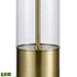 Elk Fermont 28 Inch High 1 Light Table Lamp in Clear Includes LED Bulb Model: 77149-LED