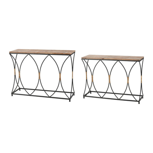 Elk Fisher Island CONSOLE TABLE DESK in Natural Finish Model: 3200-257/S2
