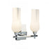 Elk Fleur 14.75 Inch Wide 2 Light Vanity Light in Chrome Model: 8176-CH-MO
