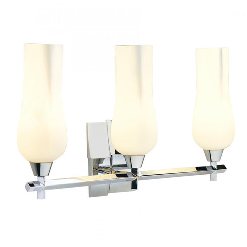 Elk Fleur 25.25 Inch Wide 3 Light Vanity Light in Chrome Model: 8177-CH-MO