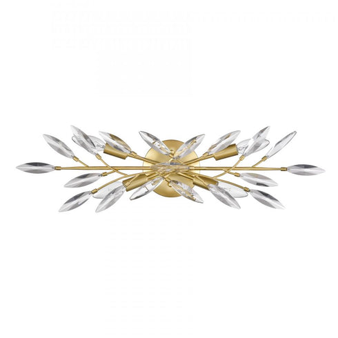 Elk Flora Grace 25.5 Inch Wide 4 Light Vanity Light Champagne Gold Model: 18302/4