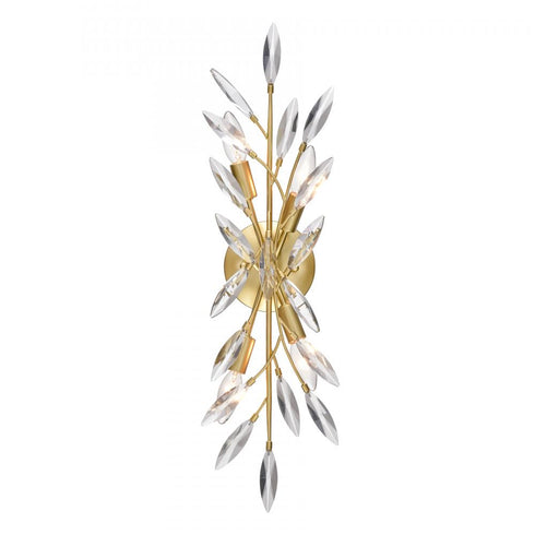 Elk Flora Grace 25.5 Inch Wide 4 Light Vanity Light Champagne Gold Model: 18302/4