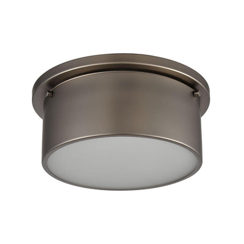 Elk Flushmounts 2 Light FLUSH MOUNT in Black Nickel Finish Model: 12110/2