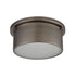 Elk Flushmounts 2 Light FLUSH MOUNT in Black Nickel Finish Model: 12110/2