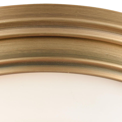 Elk Flushmounts FLUSH MOUNT in Classic Brass Finish Model: 15055/2