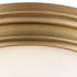 Elk Flushmounts FLUSH MOUNT in Classic Brass Finish Model: 15055/2
