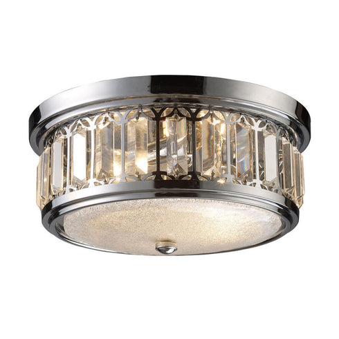 Elk Flushmounts FLUSH MOUNT in Polished Chrome Finish Model: 11226/2
