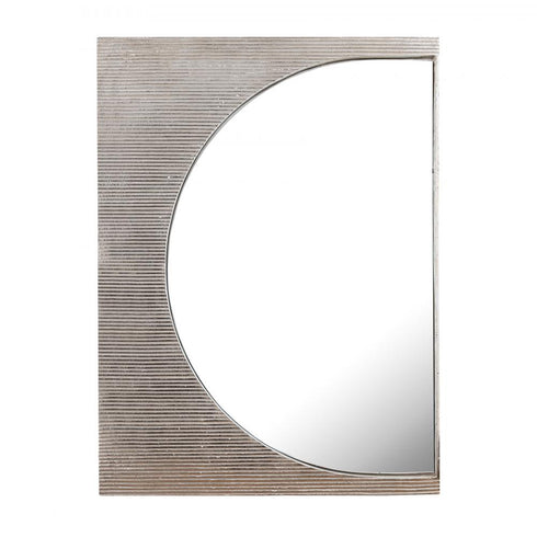 Elk Flute Wall Mirror in Polished Nickel Model: H0896-10956