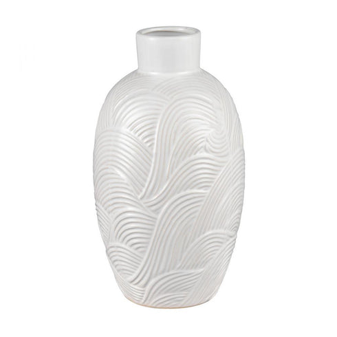 Elk Flynn VASE JAR BOTTLE (4 pack) (4 pack) in Gloss White Finish Model: S0017-9192