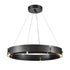 Elk Fogelberg 26 Inch Wide LED Pendant in Matte Black Model: 81664/LED