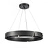 Elk Fogelberg 26 Inch Wide LED Pendant in Matte Black Model: 81664/LED