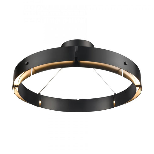 Elk Fogelberg 26 Inch Wide LED Pendant in Matte Black Model: 81664/LED