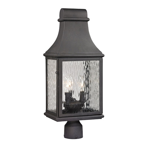 Elk Forged Jefferson POST MOUNT in Charcoal Finish Model: 47075/3