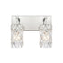 Elk Formade Crystal Forma de Crystal 14 Inch Wide 2 Light Vanity Light in Polished Chrome Model: 82191/2