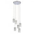 Elk Formade Crystal Forma de Crystal 17.5 Inch Wide 6 Light Pendant in Polished Chrome Model: 82198/6