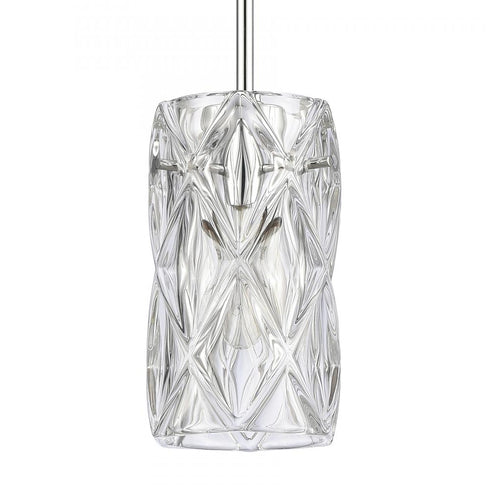 Elk Formade Crystal Forma de Crystal 17.5 Inch Wide 6 Light Pendant in Polished Chrome Model: 82198/6