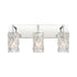 Elk Formade Crystal Forma de Crystal 23 Inch Wide 3 Light Vanity Light in Polished Chrome Model: 82192/3
