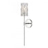 Elk Formade Crystal Forma de Crystal 24 Inch High 1 Light Sconce in Polished Chrome Model: 82194/1