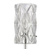 Elk Formade Crystal Forma de Crystal 24 Inch High 1 Light Sconce in Polished Chrome Model: 82194/1