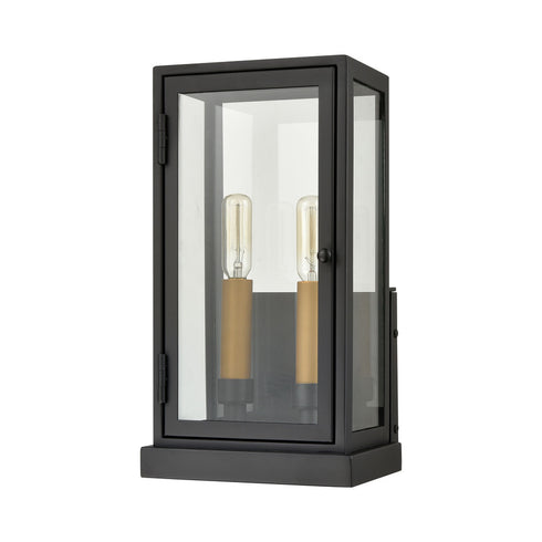 Elk Foundation SCONCE in Matte Black Finish Model: 45501/2