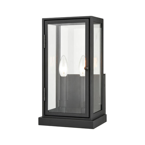 Elk Foundation SCONCE in Matte Black Finish Model: 45521/2