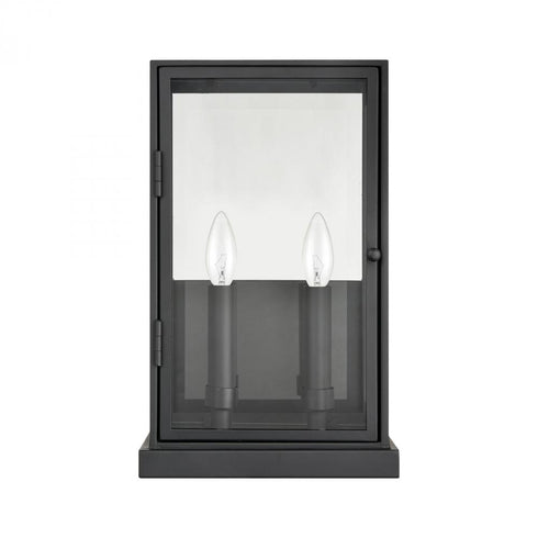 Elk Foundation SCONCE in Matte Black Finish Model: 45522/2