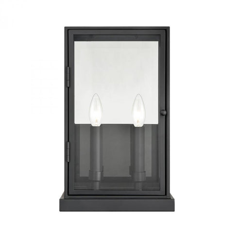 Elk Foundation SCONCE in Matte Black Finish Model: 45522/2