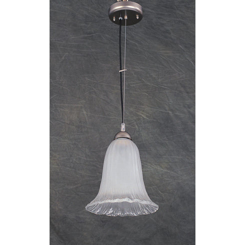 Elk Free Formed Ice PENDANT in Satin Nickel Finish Model: 6535/1