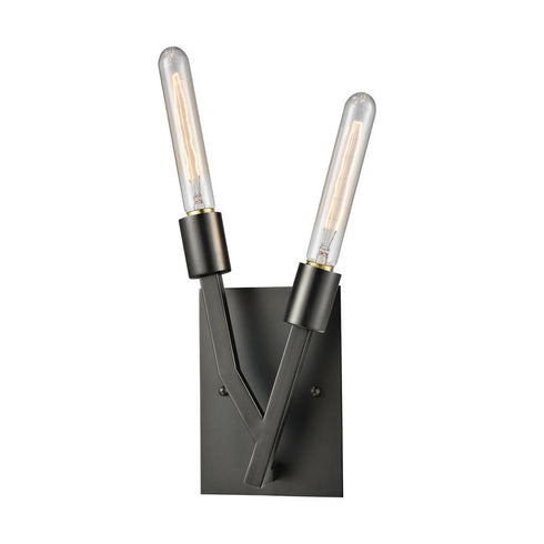 Elk Freeform SCONCE in Gray Finish Model: 11852/2