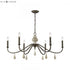 Elk French Connection CHANDELIER in Malted Rust Finish Model: D3871