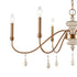 Elk French Connection CHANDELIER in Satin Brass Finish Model: H018-7253