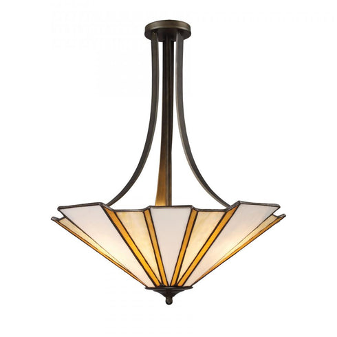 Elk_discontinued FULTON 3 LIGHT PENDANT in ANTIQUE BRONZE Model: 08003-AB