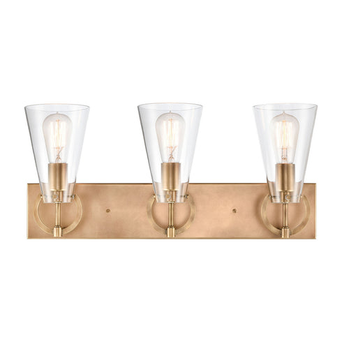 Elk Gabby VANITY LIGHT in Brass Finish Model: 89302/3