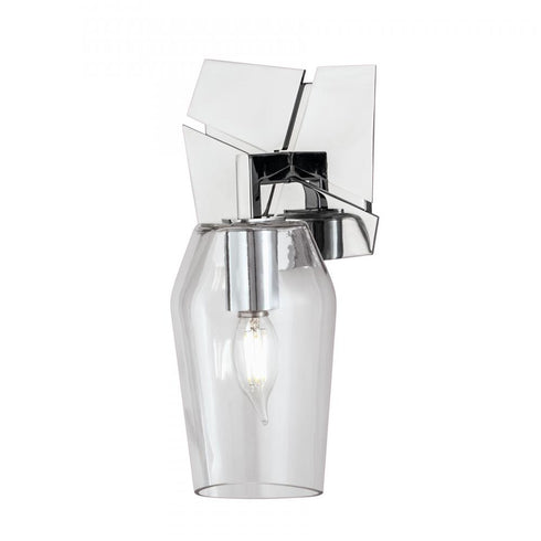 Elk Gaia 11.25 Inch High 1 Light Sconce in Chrome Model: 8161-CH-CL