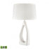 Elk Galeria 31 Inch High 1 Light Table Lamp in Matte White Includes LED Bulb Model: H0019-8001-LED